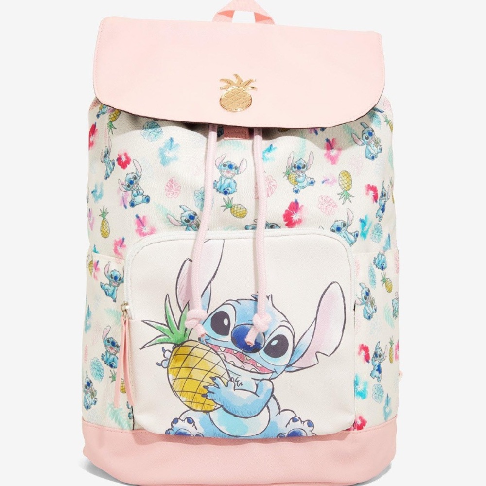 Disney Lilo &‎ Stitch Pineapples Slouch Backpack Hot Topic